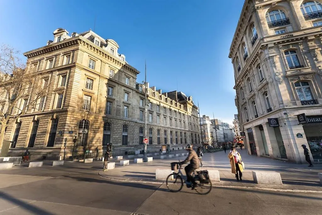 巴黎Lumineux. Studio Republique/Bastille, Marais公寓 巴黎